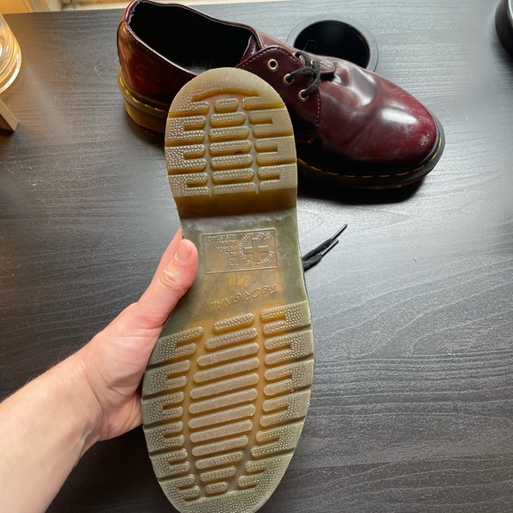 Dr. Martens Cherry Red Oxfords main image 4